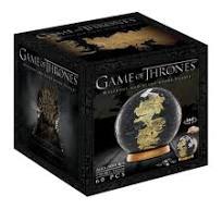 4D Paper Model Kit: Game of Thrones 3" Globe