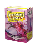 dragon shield matte sleeves pink diamond 100 count