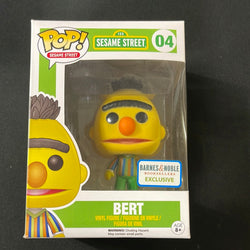 Funko Pop - Sesame Street - Bert (Flocked - Barnes & Nobel Exclusive)